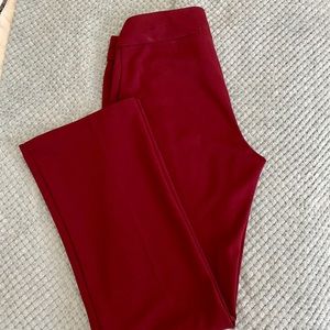 Maroon Stretch Dress Pant 🍎
